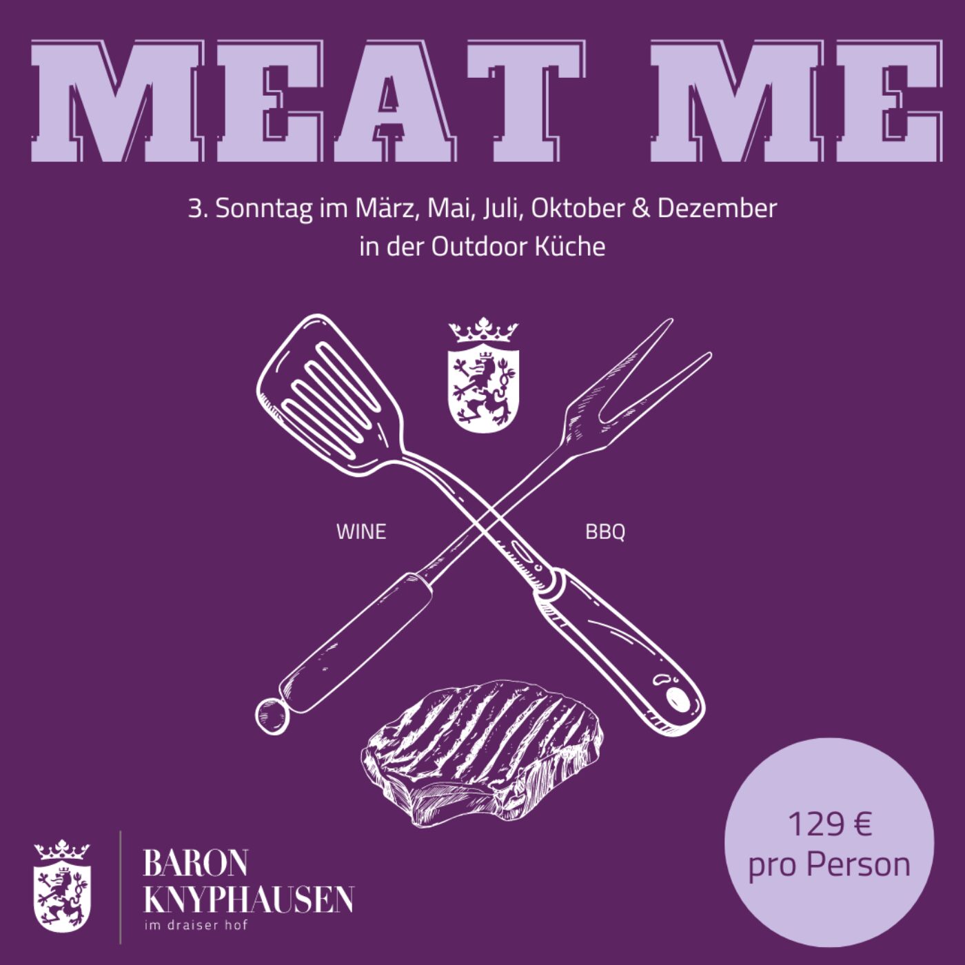 MEAT ME - BBQ & Wine Workshop"